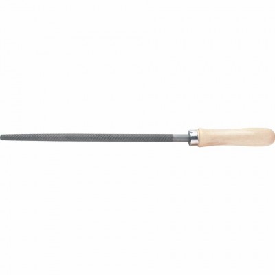 Напильник, 300 мм, трехгранный, деревянная ручка// СИБРТЕХ