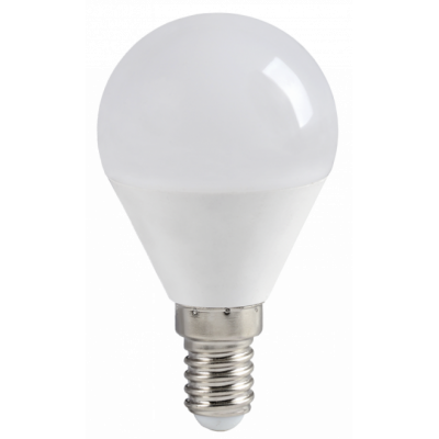 Лампа светодиодная LED 10вт Е14 белый матовый шар