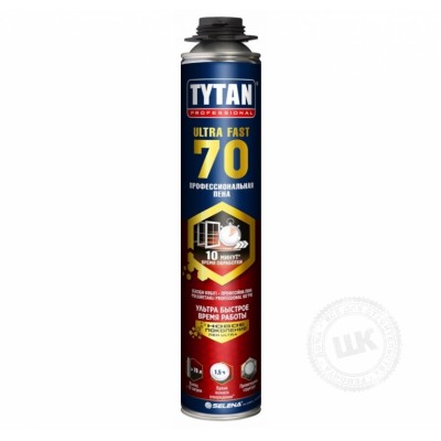 Пена монтажная профессиональная TYTAN Ultra Fast 70