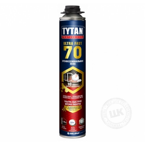 Пена монтажная профессиональная TYTAN Ultra Fast 70