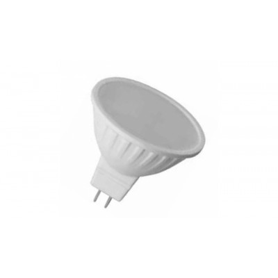 Лампа светодиодная 5W GU5.3 MR16 4000K 220V пластик ⟨LED PREMIUM MR16-5W-GU5.3-W⟩ Включай