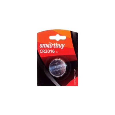Э/п Smartbuy CR2016 BL1 ⟨12/720⟩ ⟨SBBL-2016-1B⟩
